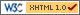 W3C Valid XHTML 1.0